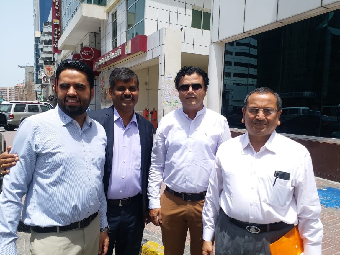 Meeting with partners in the United Arab Emirates